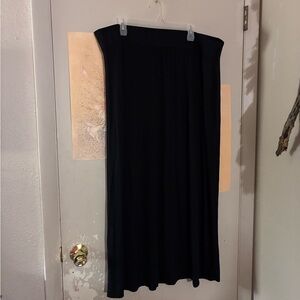 a.n.a Black Maxi Skirt